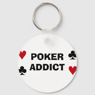 Poker Addict Keychain
