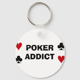 Poker Addict Keychain