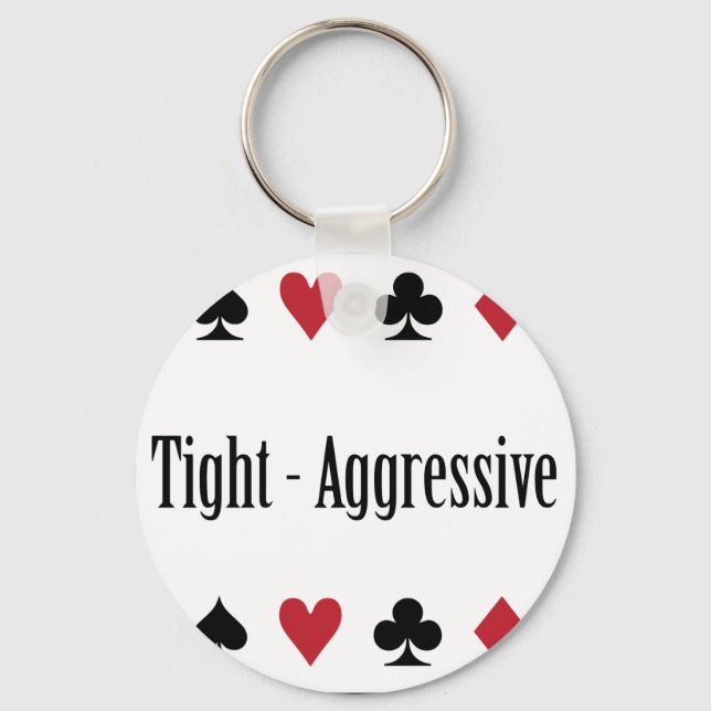** POKER ADDICT ** KEYCHAIN (Front)
