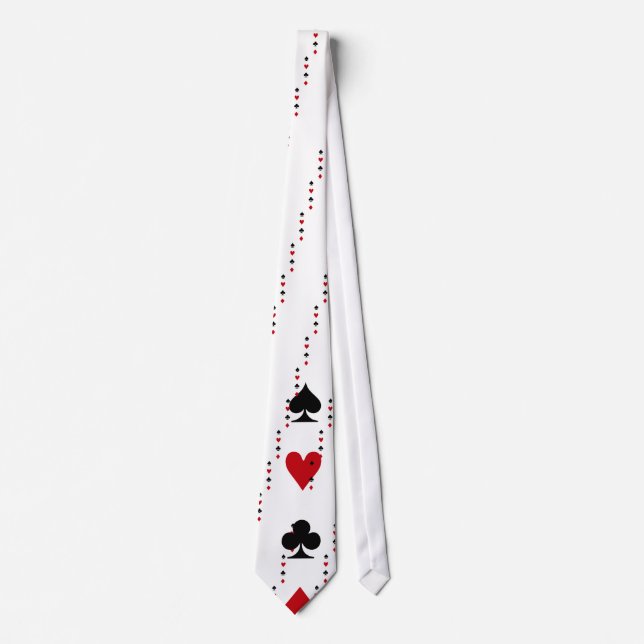 Poker Addict Neck Tie (Front)