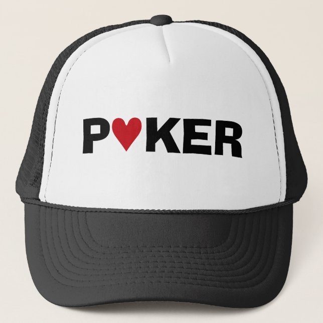 Poker Addict Trucker Hat (Front)