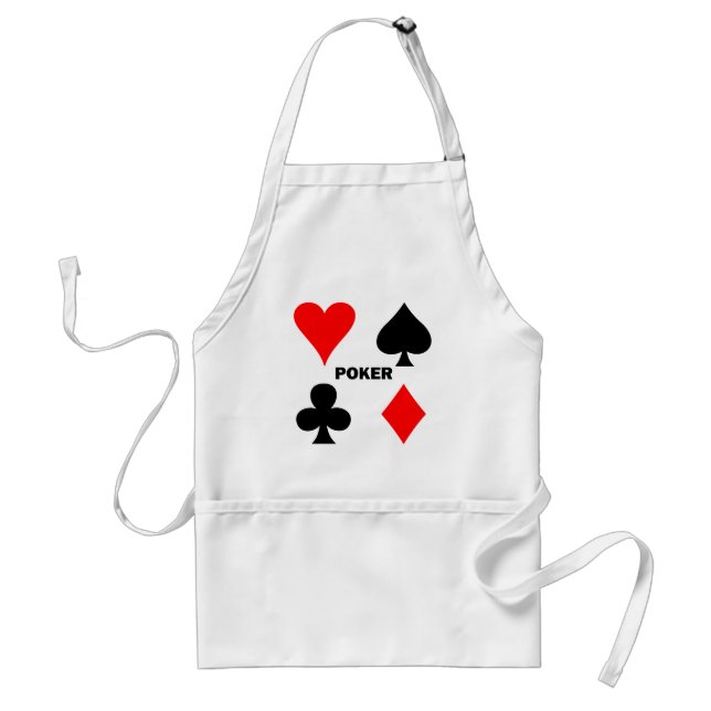 POKER ADULT APRON (Front)