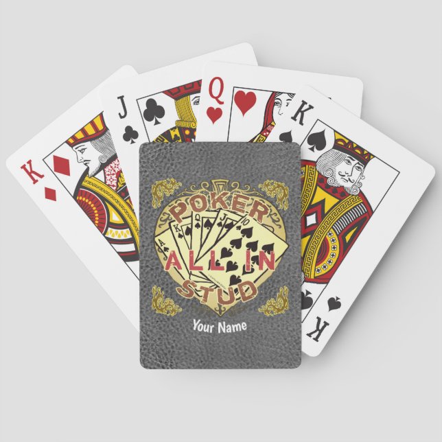 Poker All In  Cards (Back)