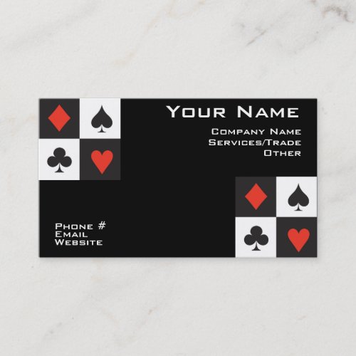 Poker Business card