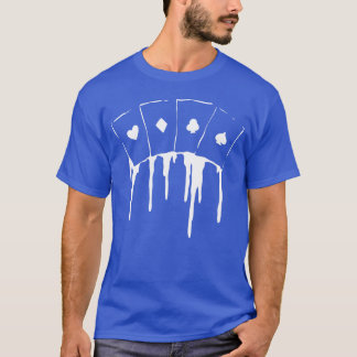 Poker Card Addicted to Gaming Gift friend friends T-Shirt