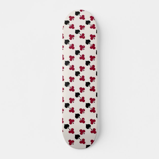 Poker Card Game  Skateboard (Front)