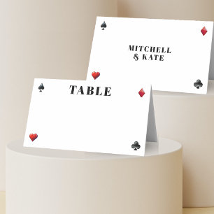 Poker Card Suit Wedding