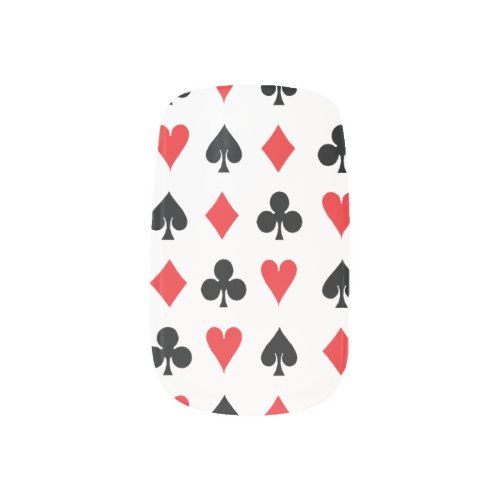 Poker Card Suits Minx Nail Wraps