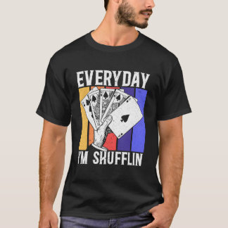 Poker Cards Bluffing Casino Player Gambling Poker  T-Shirt