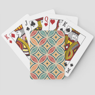 Poker cards, colorful, simple cards