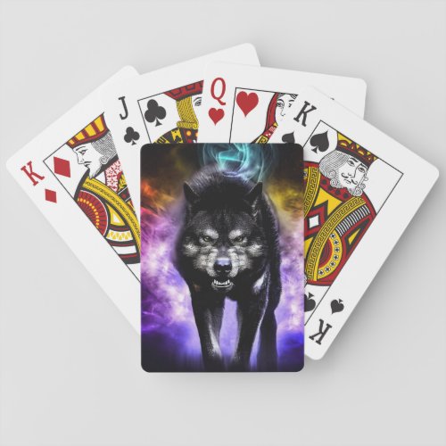 Poker  Cards for Werewolf Lovers _ Alpha Male Wolf