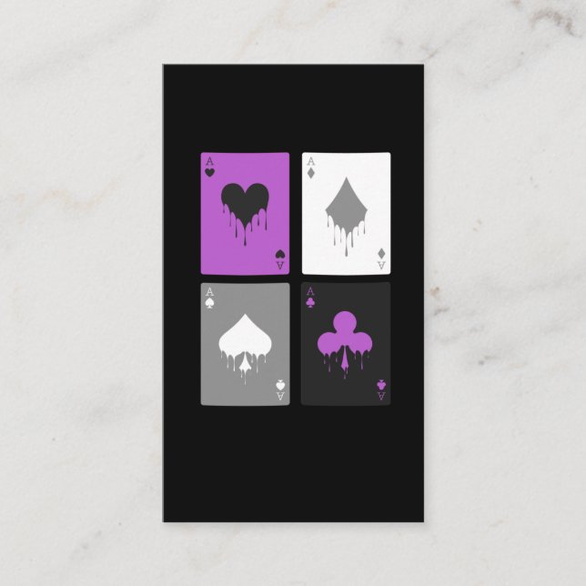 Poker Cards LGBTQ Ace of spades (Front)