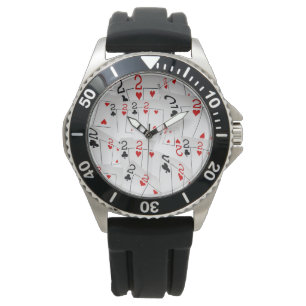Poker Cards Number Twos In A Pattern, Watch
