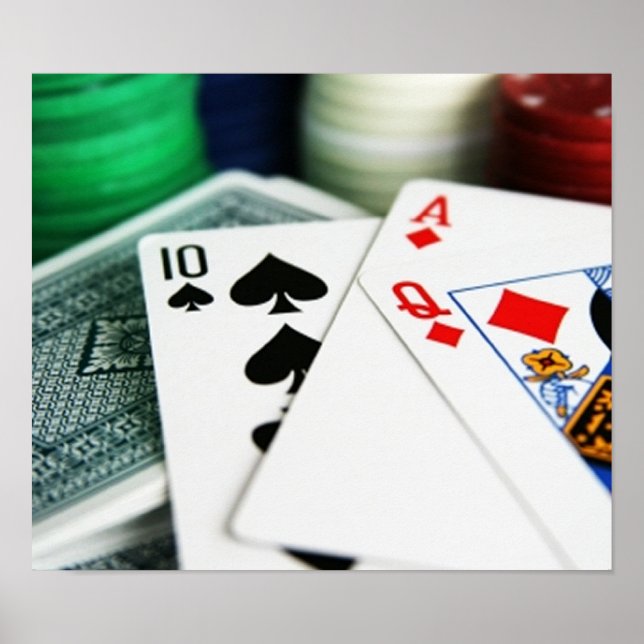 Poker Cards Poster (Front)