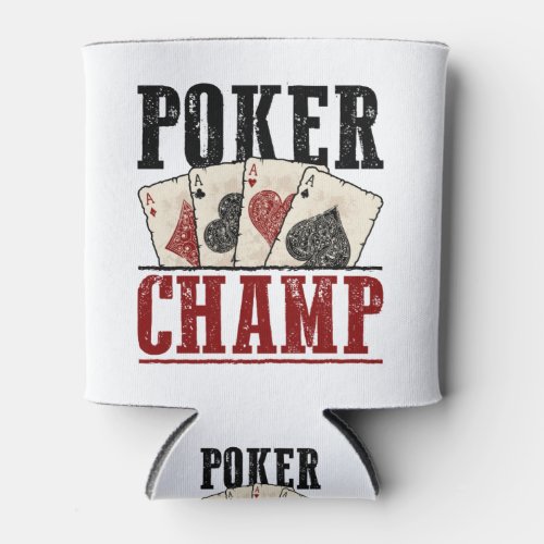 Poker Champ Player Tournament Can Cooler