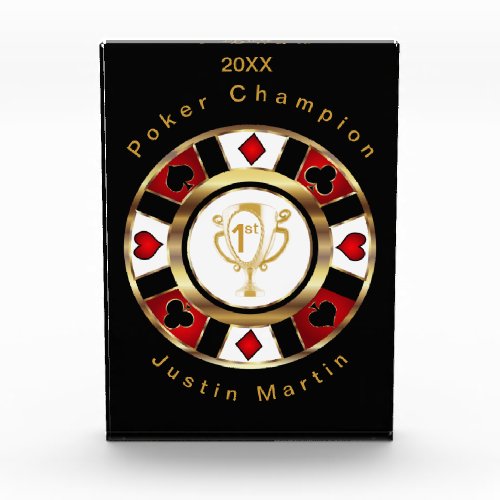 Poker Champion Award
