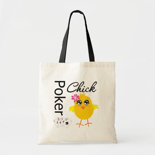 Poker Chick Tote Bag (Front)