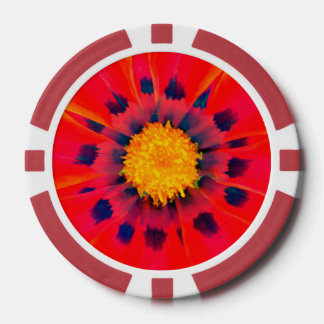 Poker Chip   ABSTRACT FLORA