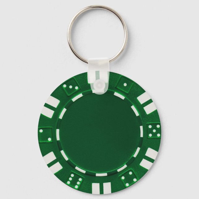 poker chip key chain (Front)