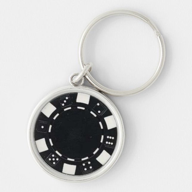 Poker Chip Keychain (Front)