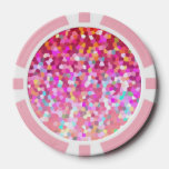 Poker Chip Mosaic Sparkley Texture