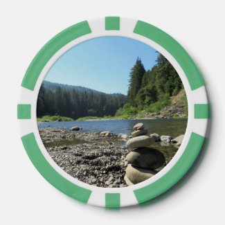 Poker Chip Richardson Grove Stacked Stones