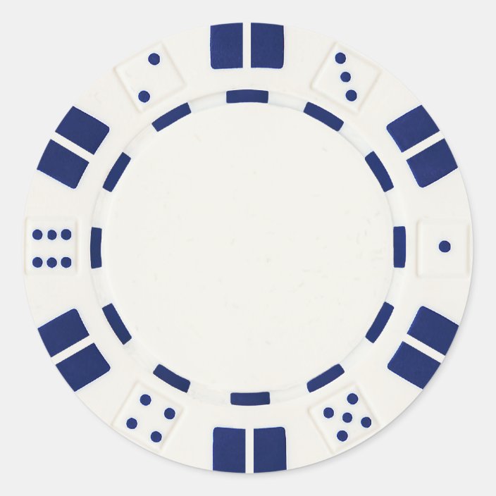 poker chip sticker