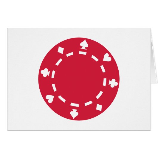 Poker chips cards (Front Horizontal)
