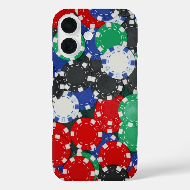 poker chips Case-Mate iPhone case (Back)