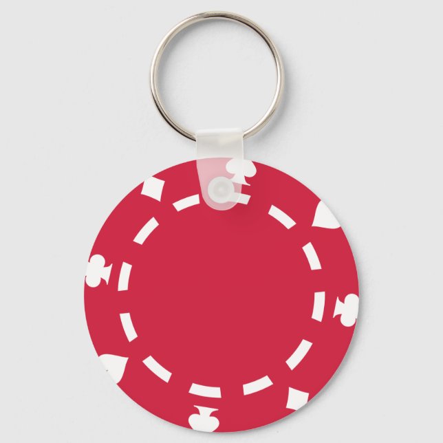 Poker chips keychain (Front)