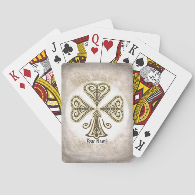 Poker Clubs  custom playing cards (Back)