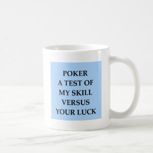 poker coffee mug