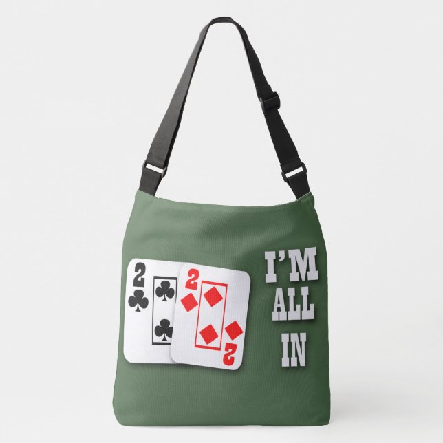 Poker Crossbody Bag (Front)