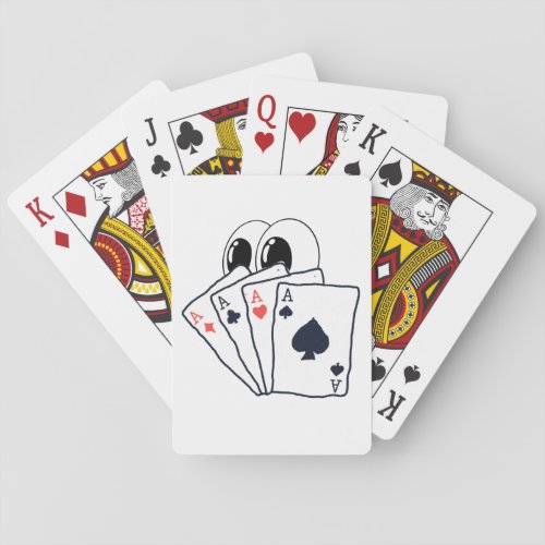 Poker Face Custom Playing Cards