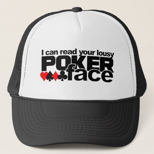 Poker Face hat