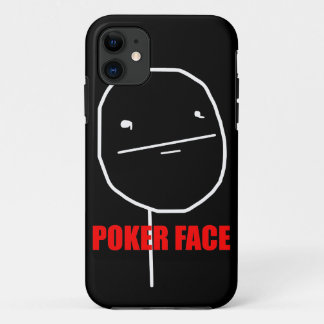 Poker Face - iPhone 5 Black Case