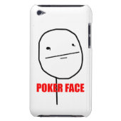 Poker Face - iPod Touch 4 Case (Back)