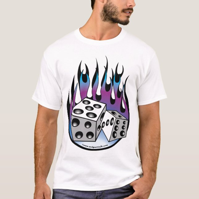 Poker / Gambling / Lucky 7 T-Shirt (Front)