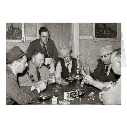 Poker Game, 1939 Cards (Front Horizontal)