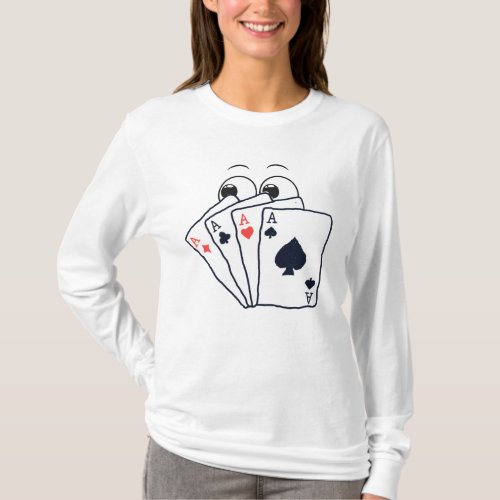 Poker Game Night Long Sleeve T_Shirt