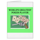 POKER game player joke (Front)