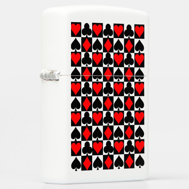 Poker game zippo lighter (Right)
