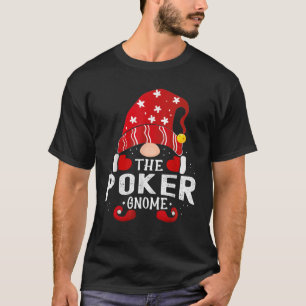 Poker Gnome Matching Christmas PJS For Family T-Shirt