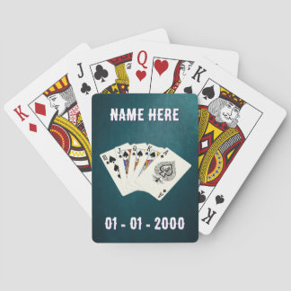 Poker Hand Birthday Playing cards