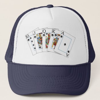 Poker Hand Hat by all_items at Zazzle