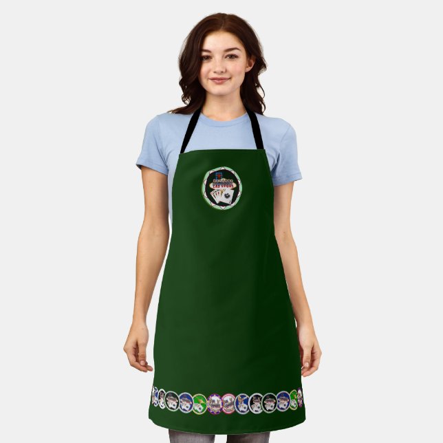 Poker Hand Poker Chip Las Vegas Apron (Worn)