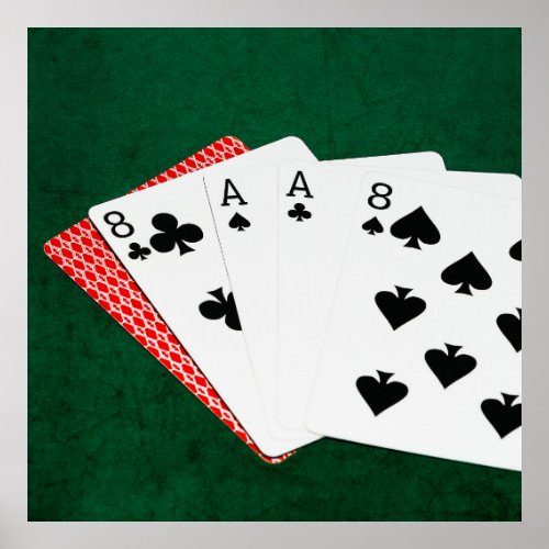 Poker Hands _ Dead Mans Hand Poster