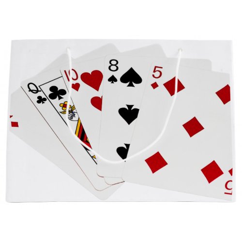 Poker Hands _ High Card _ Ace Large Gift Bag
