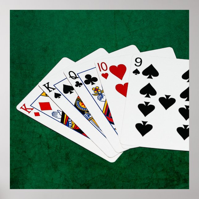 Poker Hands - One Pair - King Poster (Front)