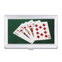 Poker Hands - Royal Flush - Diamonds Suit
